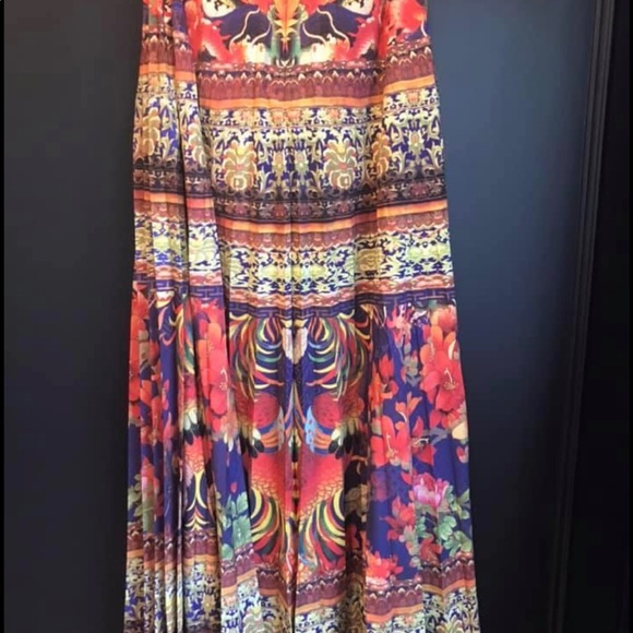 Camilla RARE Phoenix Rise Pleated Skirt Small - Picture 2 of 13